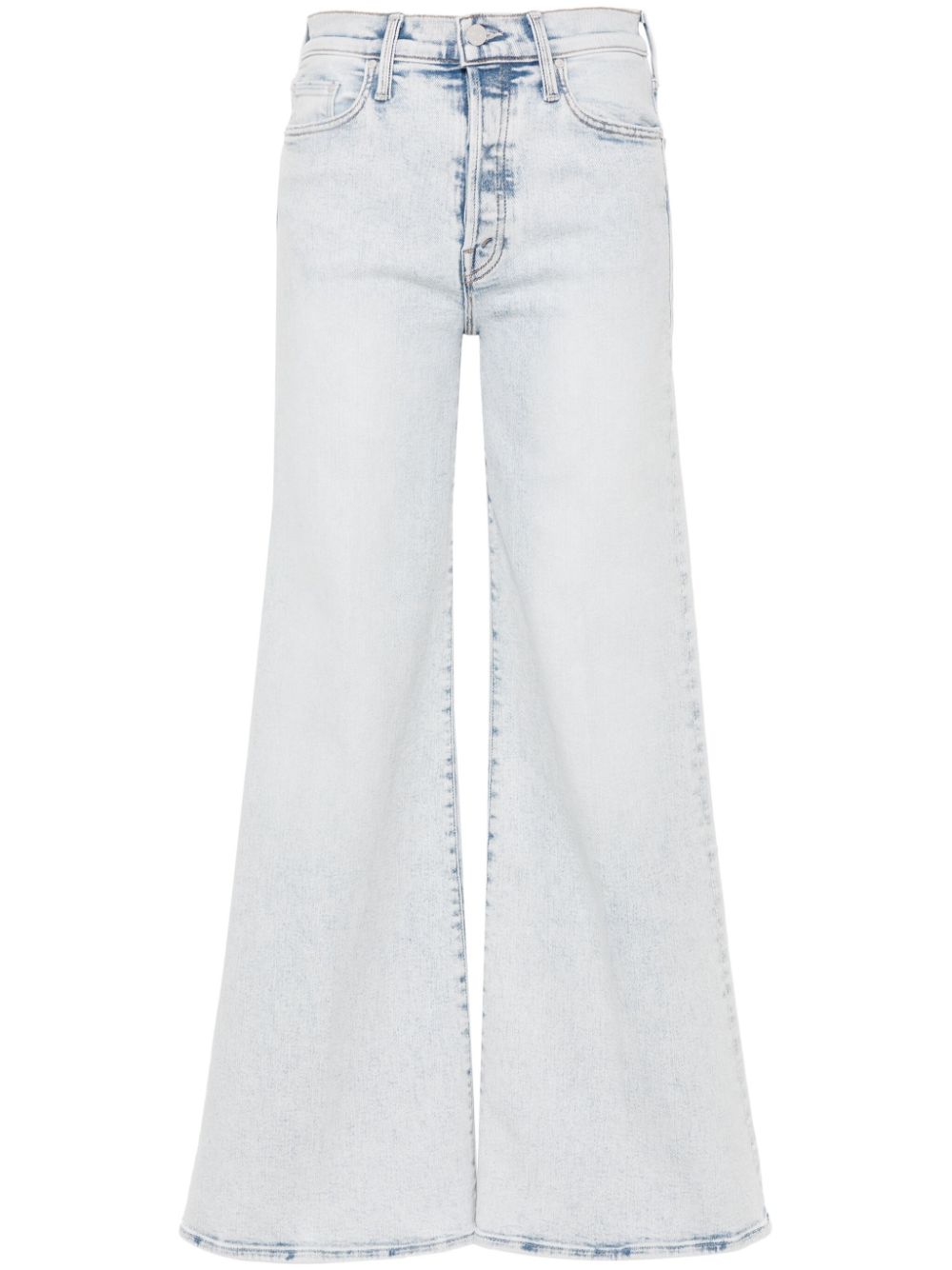 MOTHER The Tomcat Roller Wide-Leg-Jeans - Blau von MOTHER