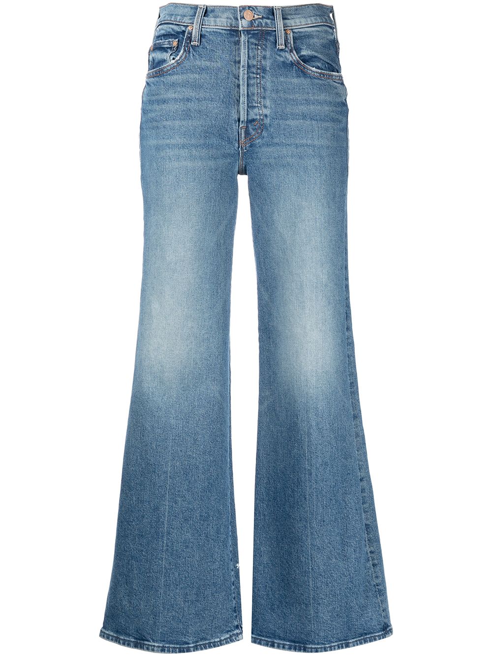 MOTHER The Tomcat Roller Jeans - Blau von MOTHER