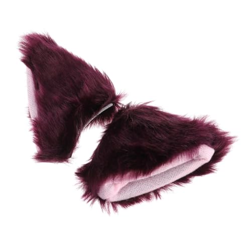 MOTHNUR Katzenohren Haarspange Aus Plüsch Cartoon-katzenohr Haarnadel Leicht Zu Tragen Für Halloween Kostüme Und Cosplay-partys von MOTHNUR