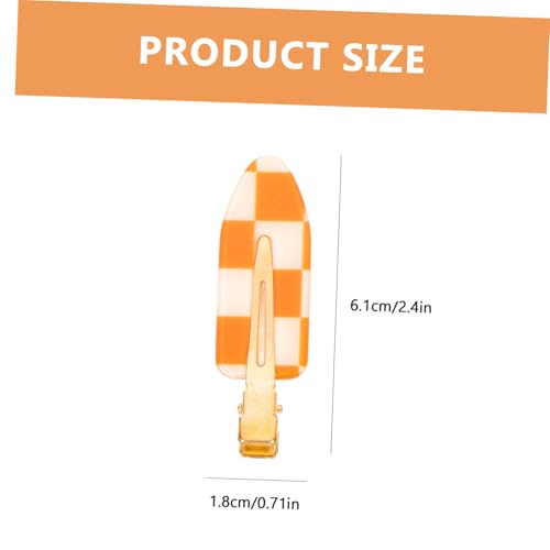 MOTHNUR 10 Stück Teiliges Haarklammern mit Großem Schachbrettmuster Rutschfeste Leichte Duckbill Clips für Damen und Mädchen zum Schminken und Haarstyling Sanfter Halt ohne Haarbruch von MOTHNUR