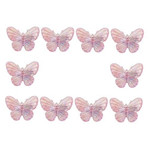 MOTHNUR 10stücke Zehn Kleine Schmetterlings-haarspangen Haarschmuck Für Frauen Mädchen Und Junge Mädchen Stilvoll Und Lebendig Für Verschiedene Anlässe von MOTHNUR