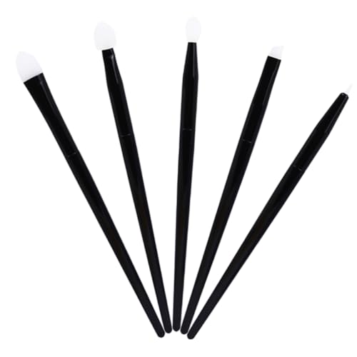 MOTHNUR 1Satz Silikon Make Up Pinselset Teiliges Kosmetikset mit Lippenstift Lidschatten und Augenbrauenpinseln Wiederverwendbar Leicht zu Reinigen Professionell von MOTHNUR