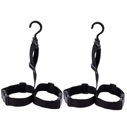 MOTHNUR 2 Sätze Angelstiefel Aufhänger Verstellbarer Wathosen Stiefelhalter Robust Polyester Zum Trocknen Und Aufbewahren Für Outdoor Angler von MOTHNUR