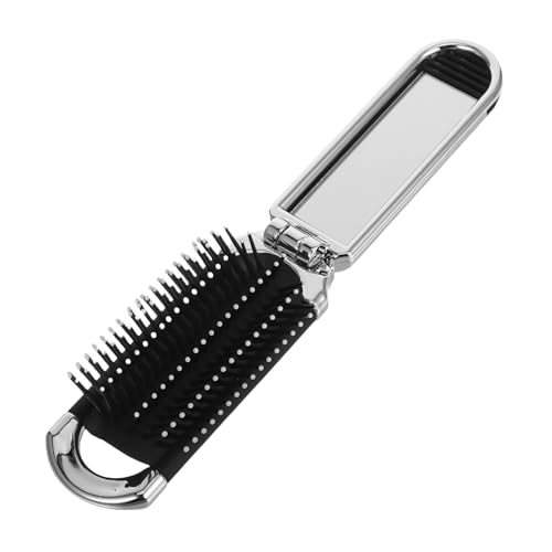 MOTHNUR 2 Stück Faltbarer mit Integriertem Spiegel Styling für Damen und Herren Reisen und von MOTHNUR