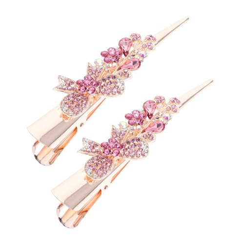 MOTHNUR 2 Stück Große Haarklammern mit Strass Rutschfeste Alligator Haarspangen für und Mädchen Haaraccessoire für Sicheres und Stilvolles Haarstyling von MOTHNUR