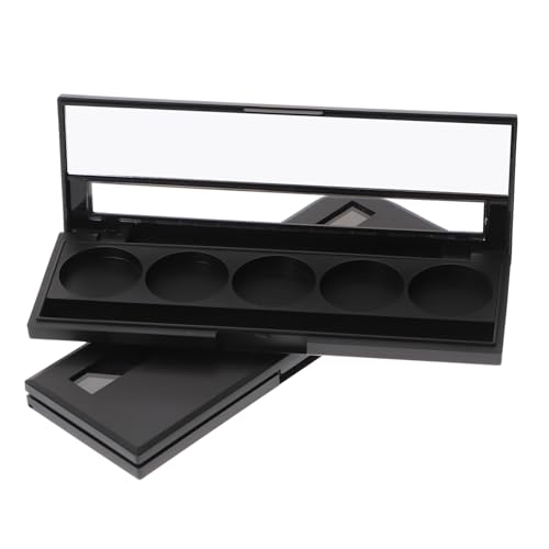 MOTHNUR 2stücke Lidschattenbox Farben-unterverpackung Für Lidschatten Puder Und Foundation Leichte Leere Kosmetik-organizer-palette Mit Großem Fassungsvermögen Für Praktischen Einsatz von MOTHNUR