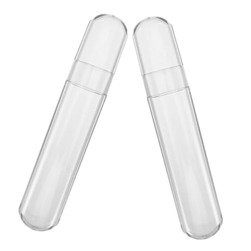 MOTHNUR 2stücke Wimpern Pinzettenetui Aus Kunststoff Wimpernpinzettenhalter Aufbewahrungsbox Für Pinzetten Reiseetui Für Wimpernpinzetten Organizer Für Beauty-Tools von MOTHNUR