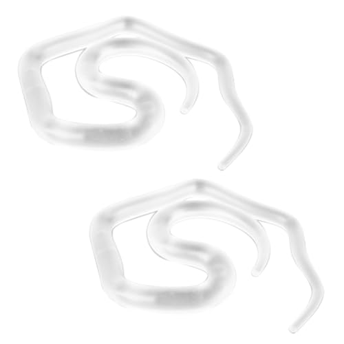 MOTHNUR 2 Stück Unsichtbare Haar Dutt Maker Haar Styling Zubehör für Mädchen und Damen für Partys Hochzeiten und Alltagslooks Transparentes Design für von MOTHNUR