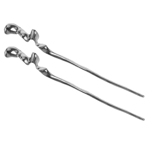MOTHNUR 2 Stück Chinesische Haarstäbchen Antik Stil Haarnadeln Für Frauen Geometrisches Design Schwarz Haarschmuck Für Lange Haare Materialien Einfach Zu Verwenden von MOTHNUR