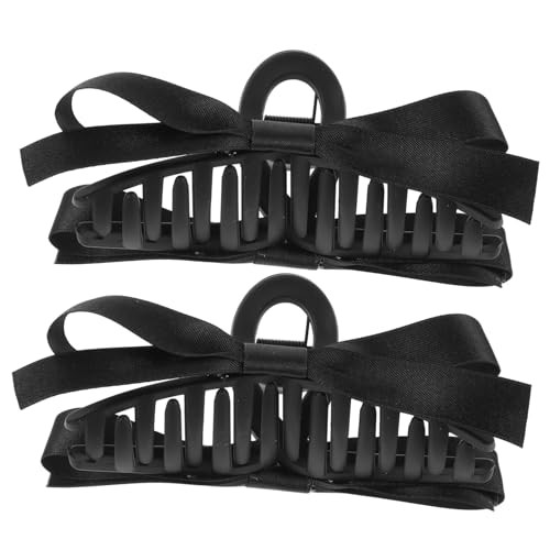 MOTHNUR 2stücke Große Haarklammern Mit Schleifen Praktische Haarspangen Für Damen Für Dickes Und Dünnes Haar Vielseitig Einsetzbar Für Elegante Frisuren Im Alltag von MOTHNUR