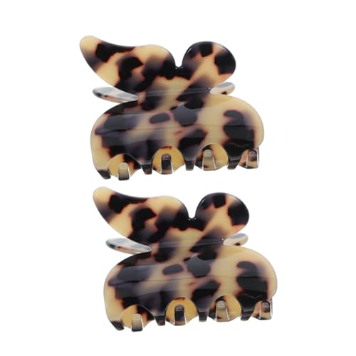 MOTHNUR 2stücke Haarklammer Schmetterling Kleine Haarklammern Aus Acetat Niedliche Haaraccessoires Für Frauen Starker Halt Für Dünnes Haar Vielseitig Für Jeden Anlass von MOTHNUR