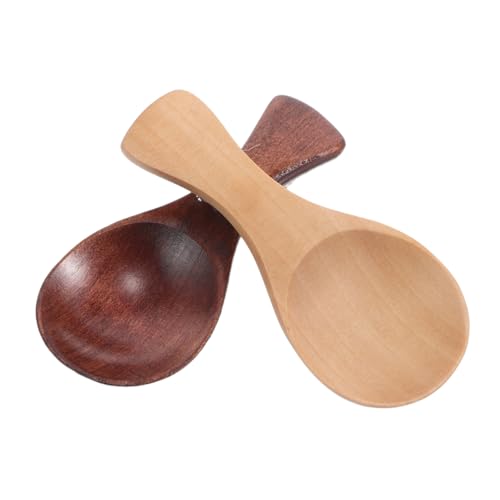 MOTHNUR 2stücke Rustikale Haarnadeln Aus Holz Japanische Ästhetik Dekorative Spangen Süße Clips Löffel-design Haar-accessoires Vintage-styling-tools Für Mädchen Und Frauen von MOTHNUR