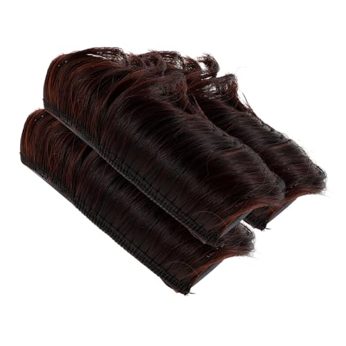 MOTHNUR 3 Stück Haarvolumen Kissen Deep Unsichtbarer Haaraufsatz für Damen Realistischer Hoher Scheitel Flauschiges Styling Tool Vielseitiger Haarschmuck für Voluminöse Frisuren von MOTHNUR