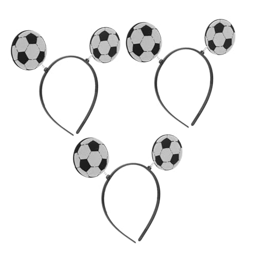 MOTHNUR 3stücke Sport Stirnbänder Für Damen Pack Haarbands Einzigartige Kopfschmuck Für Sportthemen-party Festival Und Urlaub Leicht Und Bequem von MOTHNUR