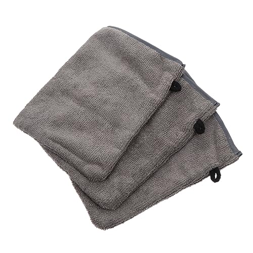 MOTHNUR 3 Stück Teiliges Gesichtsreinigungshandschuhe Makeup Entferner Handschuhe aus Weichem Mikrofaser für Augen Makeup Lippenstift und Mehr für Badezimmer und Reisen von MOTHNUR