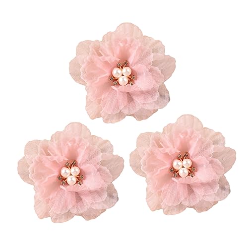 MOTHNUR 3 Stück Teiliges Set Blüten Haarklammern für Mädchen und Rutschfeste Haarspangen Haarschmuck für Verschiedene Frisuren für Täglichen Gebrauch und Besondere Anlässe von MOTHNUR