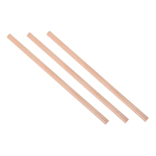 MOTHNUR 3 Stück Wasserfester Holz Augenbrauenstift mit Ultrafeiner Spitze Präzise Formung Schweißresistent Natürlicher Kaffeeton Langlebiges Brow Shaping Kit für Definiertes Make up von MOTHNUR