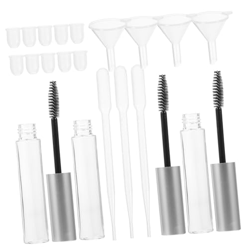 MOTHNUR 32stücke Teiliges Nachfüllbare Mascara-tuben Mit Trichter Und Pipetten Wimperncreme Behälter Für Individuelles Wimpern-make-up Inklusive Leeren Tuben Und Zubehör Zufälligen von MOTHNUR