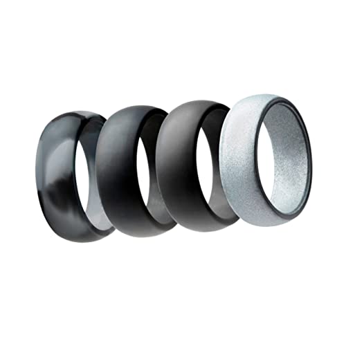 MOTHNUR 4 Stück Silikonring Ringe Ringgröße Silikon Eheringe MOTHNUR 4 Stück Silikonring Ringe Ringgröße Silikon Eheringe von MOTHNUR