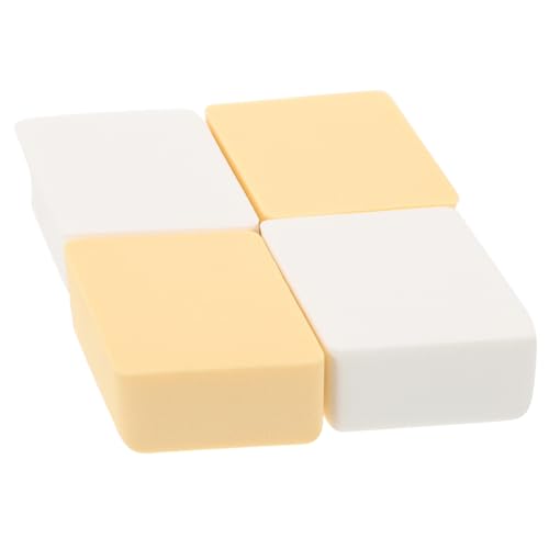 MOTHNUR 4 Stück Teiliges Herzförmiger Latexfreier Foundation sponges für Frauen Weiche Kosmetik schwämme für Gleichmäßiges Auftragen von Flüssigem und Cremigem Make up Kompakt und von MOTHNUR