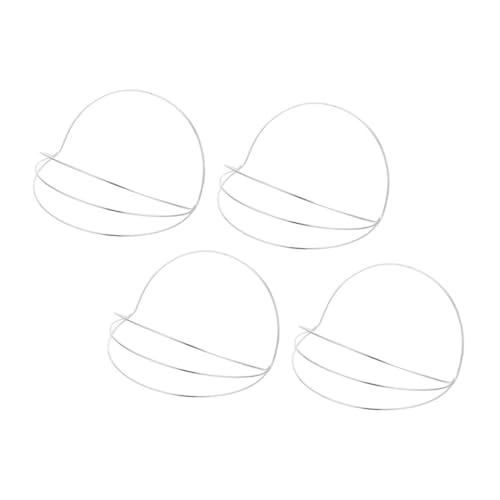 MOTHNUR 4stücke Biegbarer Stirnbandrahmen Haarkronenrahmen Diy-kronenrahmen Metall-stirnbandbasis Haarbandbasis Kronenbasis Zum Basteln Diy-haaraccessoire-basis Für Stirnband von MOTHNUR