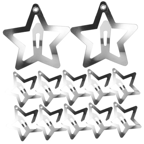 MOTHNUR 40 Stück Teiliges Stern Haarspangen aus Robustem Metall Kleine Leichte Haarklammern für Damen und Mädchen Einfache Anwendung für Schule Party und Alltag Stilvolle Sternen von MOTHNUR