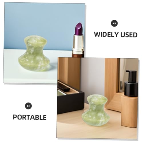 MOTHNUR 4stücke Gesichtsmassage-werkzeug-set Gua Sha Stein Für Hautpflege Pilz-gua-sha-schaber Jade-gesichtsmassage-tools Für Frauen Hautpflege-spa-geräte von MOTHNUR