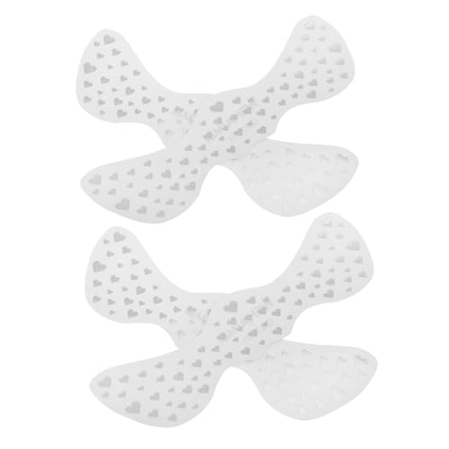 MOTHNUR 4stücke Pack Wärmes Muster Temporäre -tattoos Silberne Farbe Gesicht Aufkleber Für Make-up Realistische Make-up Gesichts Aufkleber von MOTHNUR