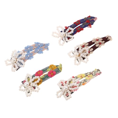 MOTHNUR 5 Stück Haarschmuck Mit Blumenperlen Haarspangen Blumenhaarspange Blumenhaarspange Brauthaarschmuck Damenhaarschmuck Haarschmuck Für Frauen Blumenhaarspangen Tücher MOTHNUR 5 Stück Haarschmuck Mit Blumenperlen Haarspangen Blumenhaarspange Blumenhaarspange Brauthaarschmuck Damenhaarschmuck Haarschmuck Für Frauen Blumenhaarspangen Tücher von MOTHNUR