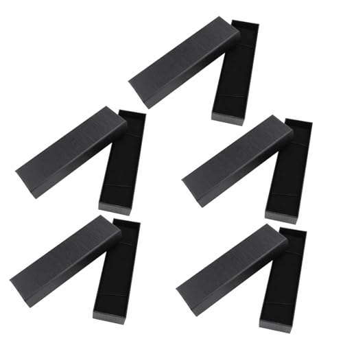 MOTHNUR 5 Stück Teiliges Stifteetui mit Schwammfüllung Rechteckige Papierbox zur Sicheren Aufbewahrung von Schreibgeräten Leichtes Tragbares Federmäppchen als Schüler von MOTHNUR