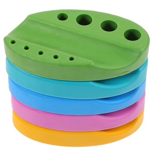 MOTHNUR 5stücke Halter Für Tattoo-tintenbecher Stifthalter Für Tattoo-zubehör Organizer Für Tattoo-pigmente Silikon-halter Zum Tätowieren Tattoo-etui Für Tintenbecher Und von MOTHNUR