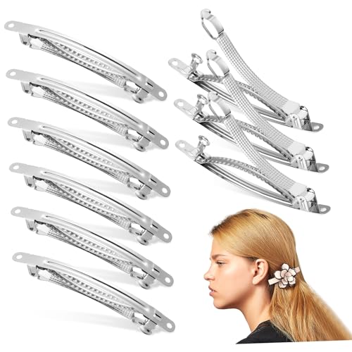 MOTHNUR 50 Stück Federklammern Schmuckzubehör Haarklemmen Haarspangen Haarspangen DIY Haarspangen Haarspangen Für Mädchen Haarnadeln Für Frauen DIY Haar Accessoires Für Frauen von MOTHNUR