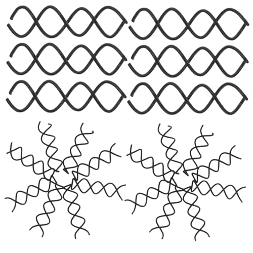 MOTHNUR 50 Stück Spiral Haarnadeln für Damen Starke Fixierung Langlebige Haarklammern mit Rundem Ende für Dutt und Hochsteckfrisuren Robustes Design Vielseitiges Stylingzubehör von MOTHNUR