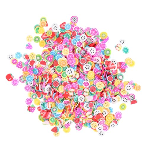 MOTHNUR 5000 Stück Teiliges DIY Nageldekor Bunte Fruchtscheiben Nail Art Aufkleber Langlebig und Vielseitig für Nageldesign Bastelprojekte und Kreative DIY Anwendungen von MOTHNUR