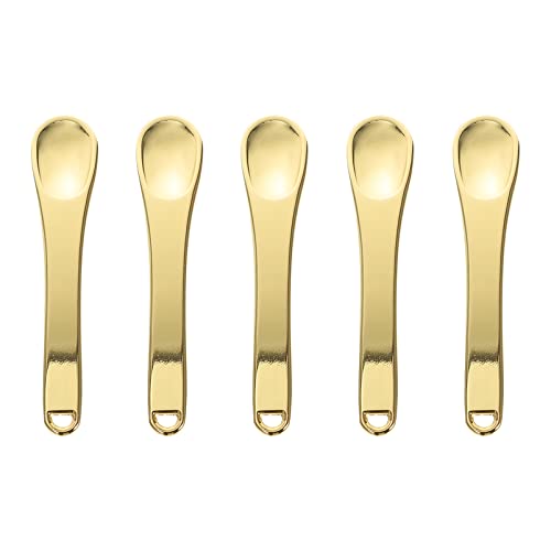 MOTHNUR 5stücke Löffel Für Gesichtscreme Schönheitskosmetik-schaufel Make-up-löffel Aus Zinklegierung Zum Mischen Und Auftragen Von Lotion Und Creme von MOTHNUR