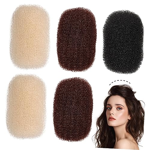 MOTHNUR 5stücke Wiederverwendbare Haarklemmen Für Frauen Volumen-haarclips Atmungsaktive Haarstylings-pads Für Hochsteckfrisuren Diy Haarschmuck Für Hochzeiten Und Partys von MOTHNUR