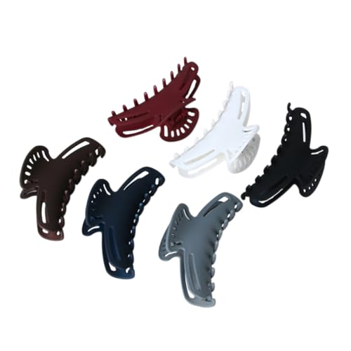 MOTHNUR 6 Stück Große Haarklammern aus Kunststoff Rutschfest Starker für Dickes und Haarspangen für Frauen und Mädchen Vielseitig für Alltag und Styling Geeignet Zufällige Zufällige Farbe von MOTHNUR