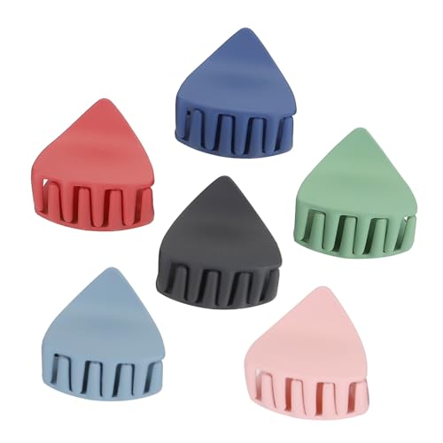 MOTHNUR 6 Stück Teiliges Haarklammern aus Acryl Rutschfeste Haarspangen mit Starkem Halt Vielseitig für Damen und Mädchen zum Fixieren von Pferdeschwanz und Styling im Alltag und von MOTHNUR
