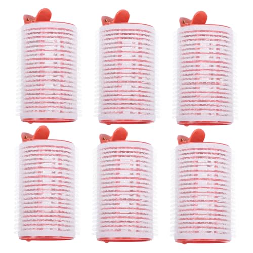 MOTHNUR 6 Stück Teiliges Haarstyling Selbsthaftende Lockenwickler für Ponyfreie Langlebige Haarclips Einfaches DIY Curling Tool für Schnelles Schonendes Styling bei Frauen von MOTHNUR