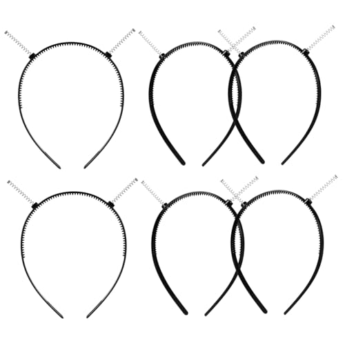 MOTHNUR 6 Stück Teiliges Stirnband mit Zähnen Stabile DIY Haarreif Zubehör Elastisch und Komfortabel für Gesichtspflege Sport und Haarstyling bei Damen von MOTHNUR