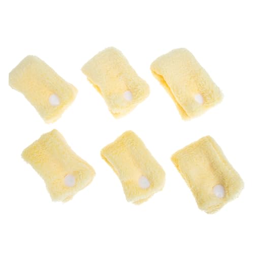 MOTHNUR 6stücke Fleece Schlaf-lockenwickler Teiliges Hitzefreie Styling-werkzeuge Für Natürliche Locken Geeignet Für Haartypen Für Frauen Und Mädchen von MOTHNUR