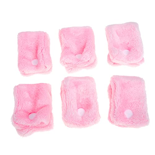 MOTHNUR 6 Stück Korallenfleece Lockenwickler für Frauen Hitzefreie Haarstyling Werkzeuge Bequem für Schlaf Geeignet für Dickes und Dünnes Haar von MOTHNUR