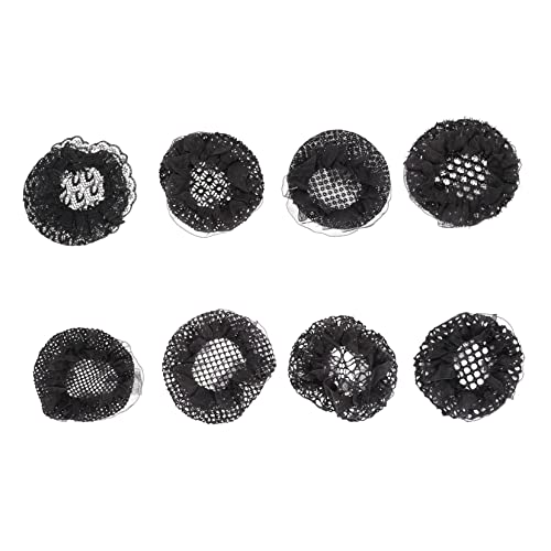MOTHNUR 8stücke Teiliges Unsichtbares Haarnetz Damen Elastische Dutt-haarnetze Atmungsaktive Frisurenhilfe Für Ballett Tanz Und Sport Haarzubehör Für Einen Gepflegten Look von MOTHNUR