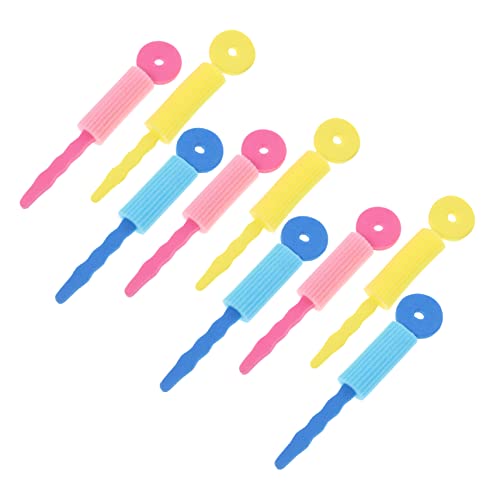 MOTHNUR 9stücke Schwamm Lockenwickler Zum Haarstyling Für Lange Haare Lockenwickler-stick Für Natürliche Und Lockige Frisuren Diy -werkzeug Für Frauen Und Mädchen von MOTHNUR