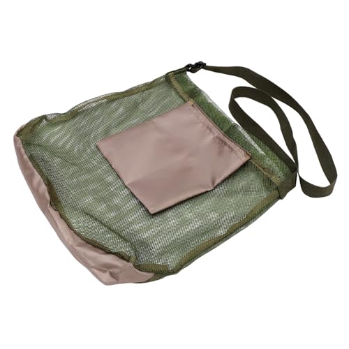 MOTHNUR Atmungsaktive Pilz erntetasche mit Großer Kapazität Tragbare Schultertasche aus Robustem Mesh für Obstpflücken im Garten und Outdoor aktivitäten von MOTHNUR