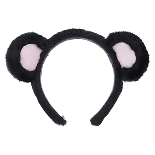 MOTHNUR Bär Ohren Haarband für Damen Weiches und Langlebiges Haaraccessoire mit Design für Partys und Themenveranstaltungen für Einen Charmanten Auftritt von MOTHNUR