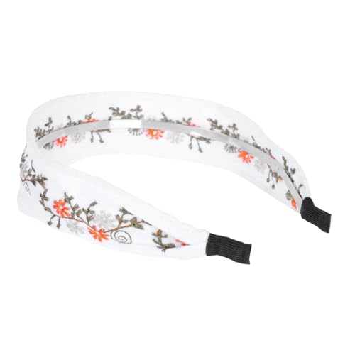 MOTHNUR Bohemia Style Haarband Damen Elegantes Angenehmes Komfortables Stirnband mit Stickerei und Spitzen design Modisches Haarschmuck accessoire für Party Hochzeit Alltag und Besondere von MOTHNUR