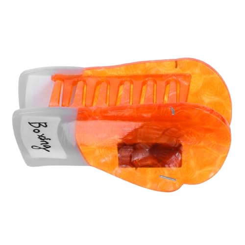 MOTHNUR Boxing Glove Haarspange aus Langlebigem Acetat Rutschfeste Kleine Haarklammern für Frauen und Mädchen Lustige Updo Chignon Clips Modische Haarschmuck für Kurze und Lange Haare von MOTHNUR