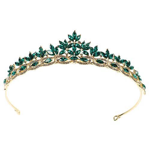 MOTHNUR Braut Haarschmuck Tiara Stirnband mit Strass Hochzeit Kopfschmuck Damen Leicht und Langlebig für Brautkleid und Festlichkeiten von MOTHNUR