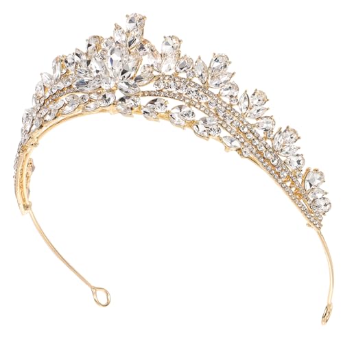 MOTHNUR Brautkrone aus Zirkonia Tiara für Damen Accessoire mit Verarbeitung für Hochzeit Abschlussball und Besondere Anlässe Leicht und Bequem von MOTHNUR
